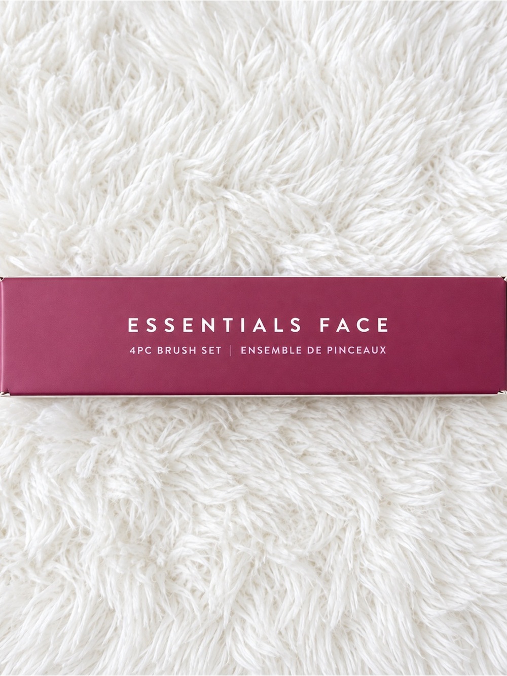 BK Beauty Essentials Face 4PC Brush Set Foundation Powder Bronzer Red/Silver - Picture 3 of 3